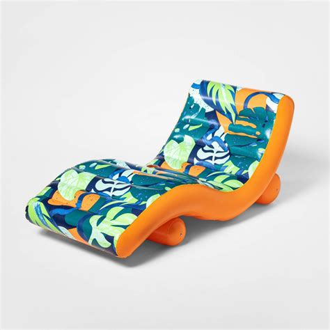 sun squad chaise lounge|sun squad tropical lounger.